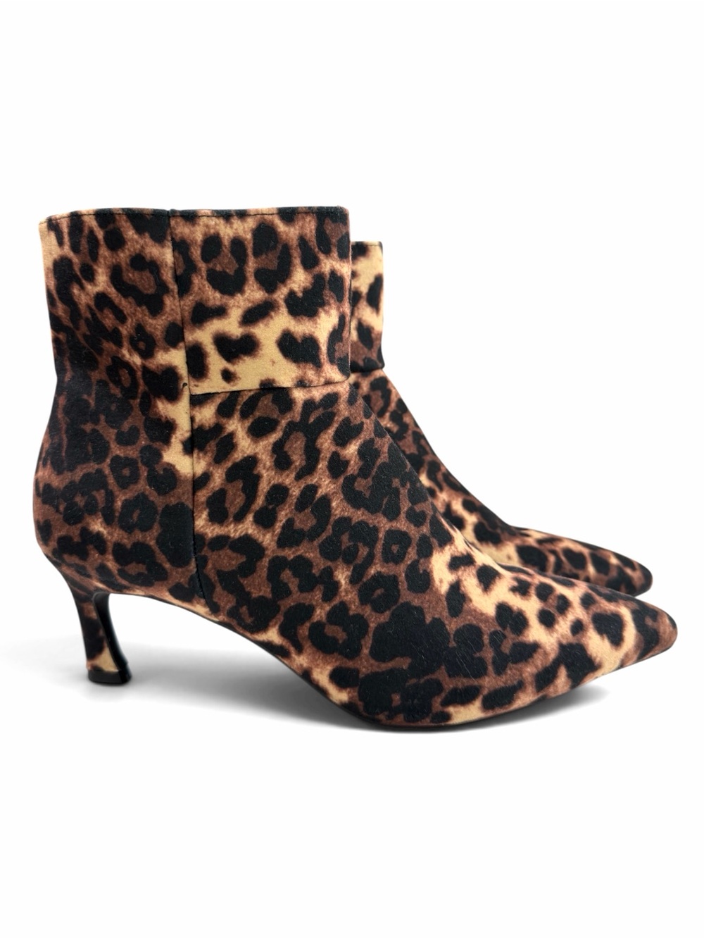 Madden Girl Stormy Leopard Print Booties Size 10M